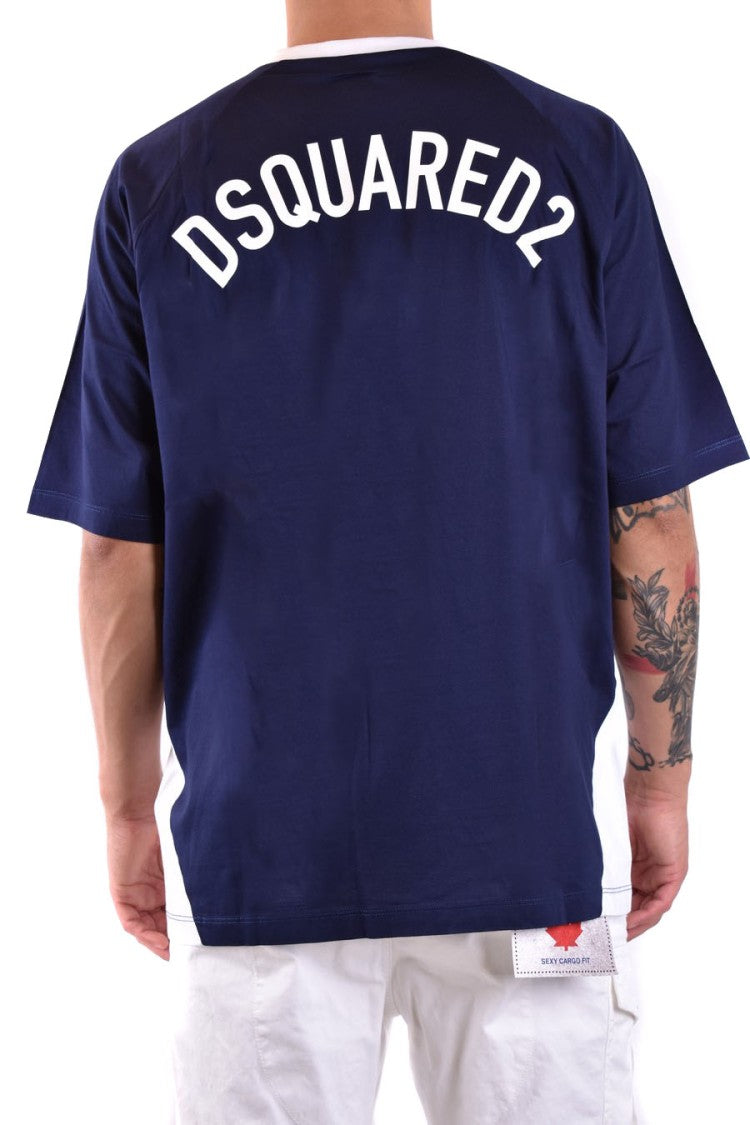 Dsquared2 Multicolor Cotton T-Shirt