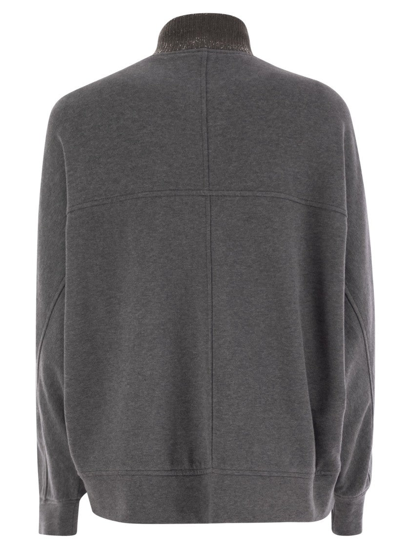 Brunello Cucinelli Smooth Cotton Fleece Topwear