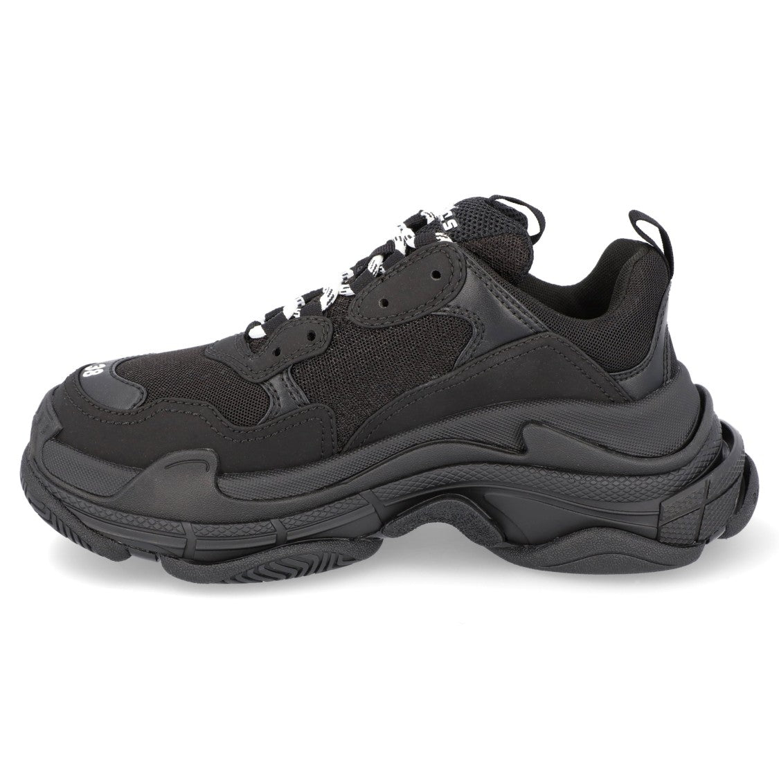 Balenciaga Triple S Sneaker In Black Black