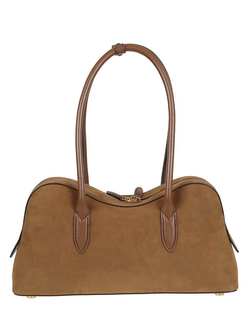 Stella Mccartney Sculptural Tote Bag In Vegan Suede