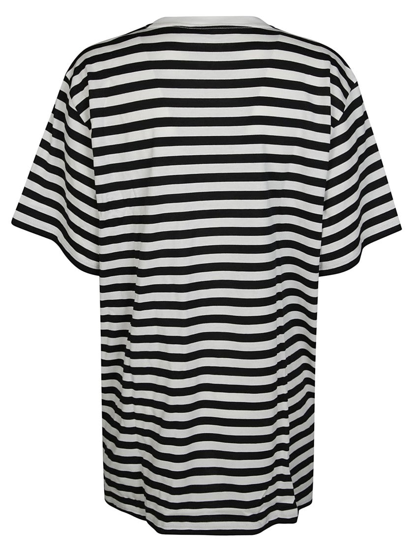 Max Mara Kaki Striped Star T-Shirt