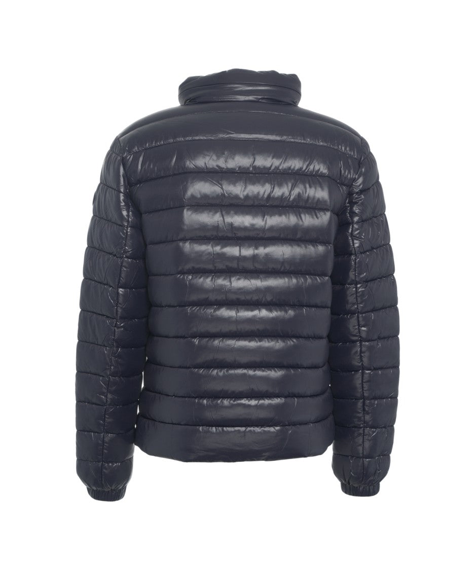 Save The Duck Modern Quilted Jacket With Plumtech Insulation And Stand Collar