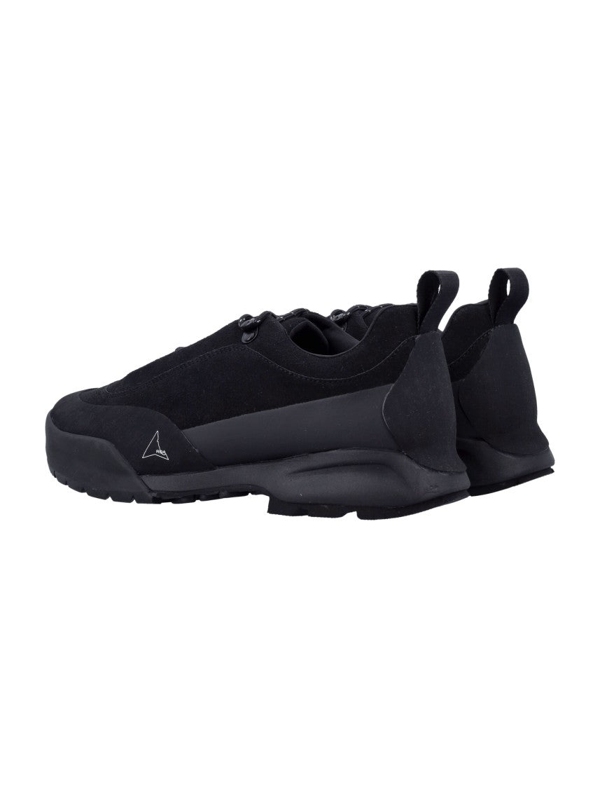 Roa Cingino Black Suede Sneakers