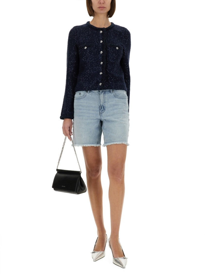 Michael Michael Kors Metallic Knit Jacket