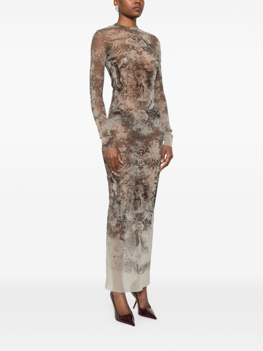 Jean Paul Gaultier Mèdaillon Long Dress