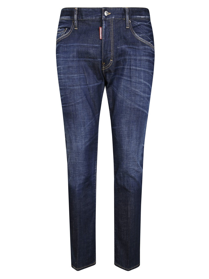 Dsquared2 Five-Pocket Slim Fit Jeans