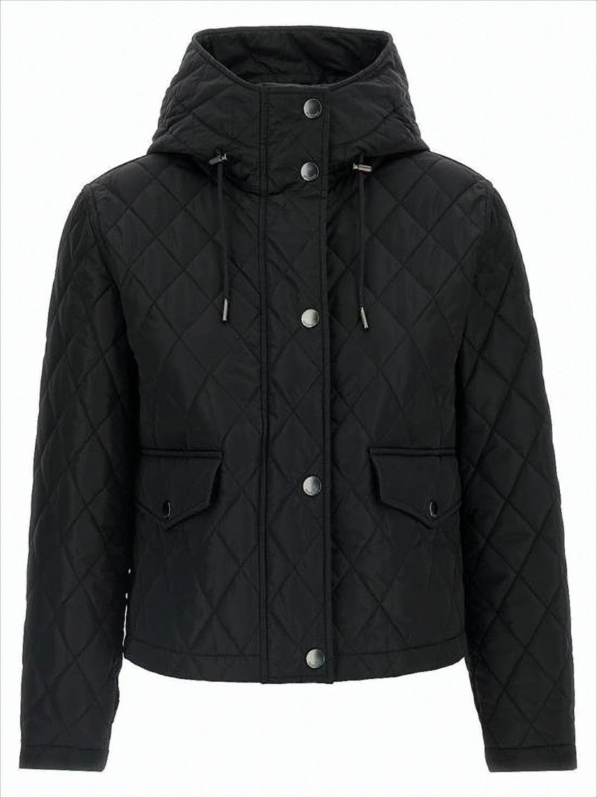Burberry Quilted Casual Jacket With Hood