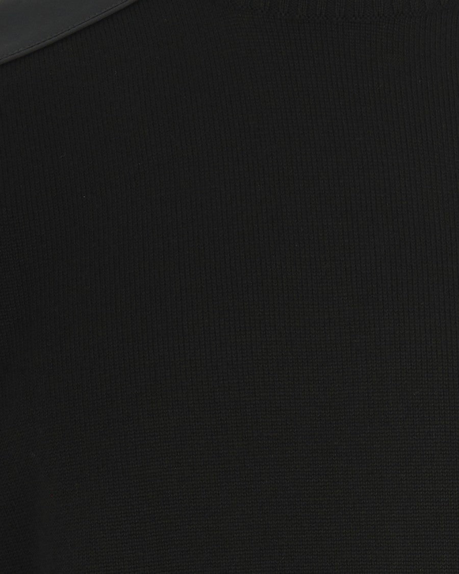 Paul & Shark Black Crew Neck Sweater