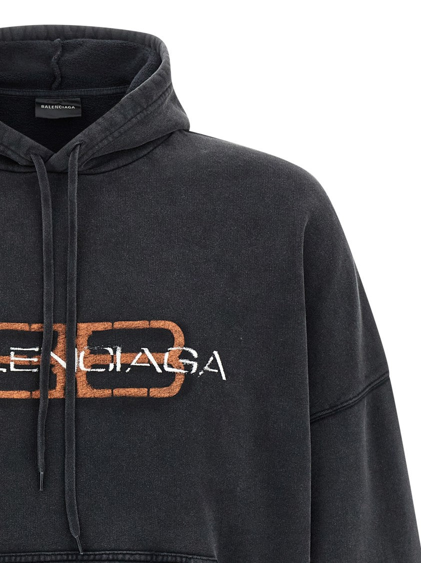 Balenciaga Printed Hoodie