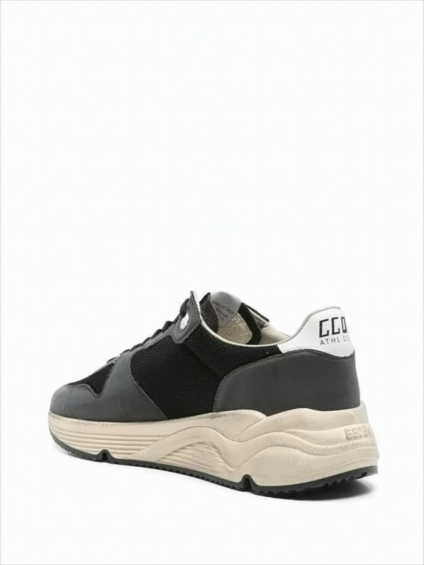 Golden Goose Chunky Sole Sneakers With Off-White Accents