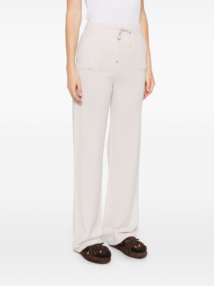 Alpha Studio Wide-Leg Trousers In Luxurious Wool-Cashmere Blend