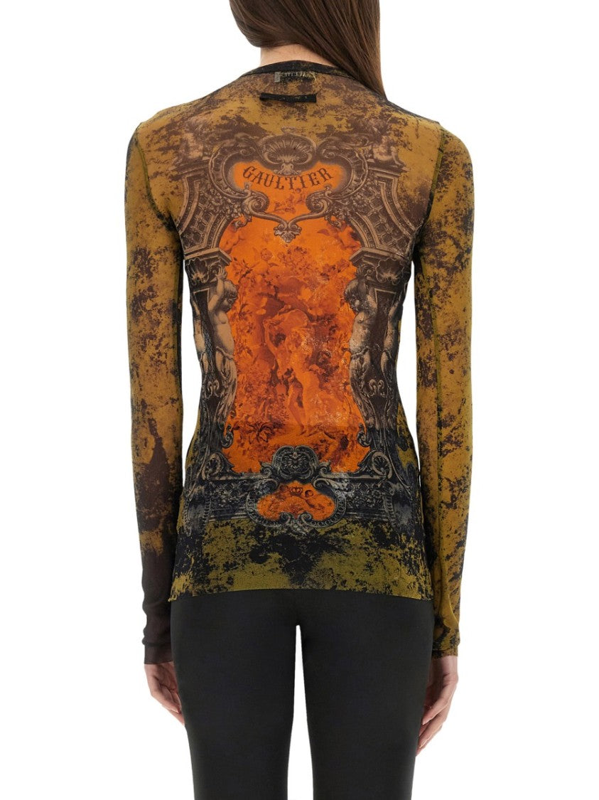 Jean Paul Gaultier "Médaillon" Top