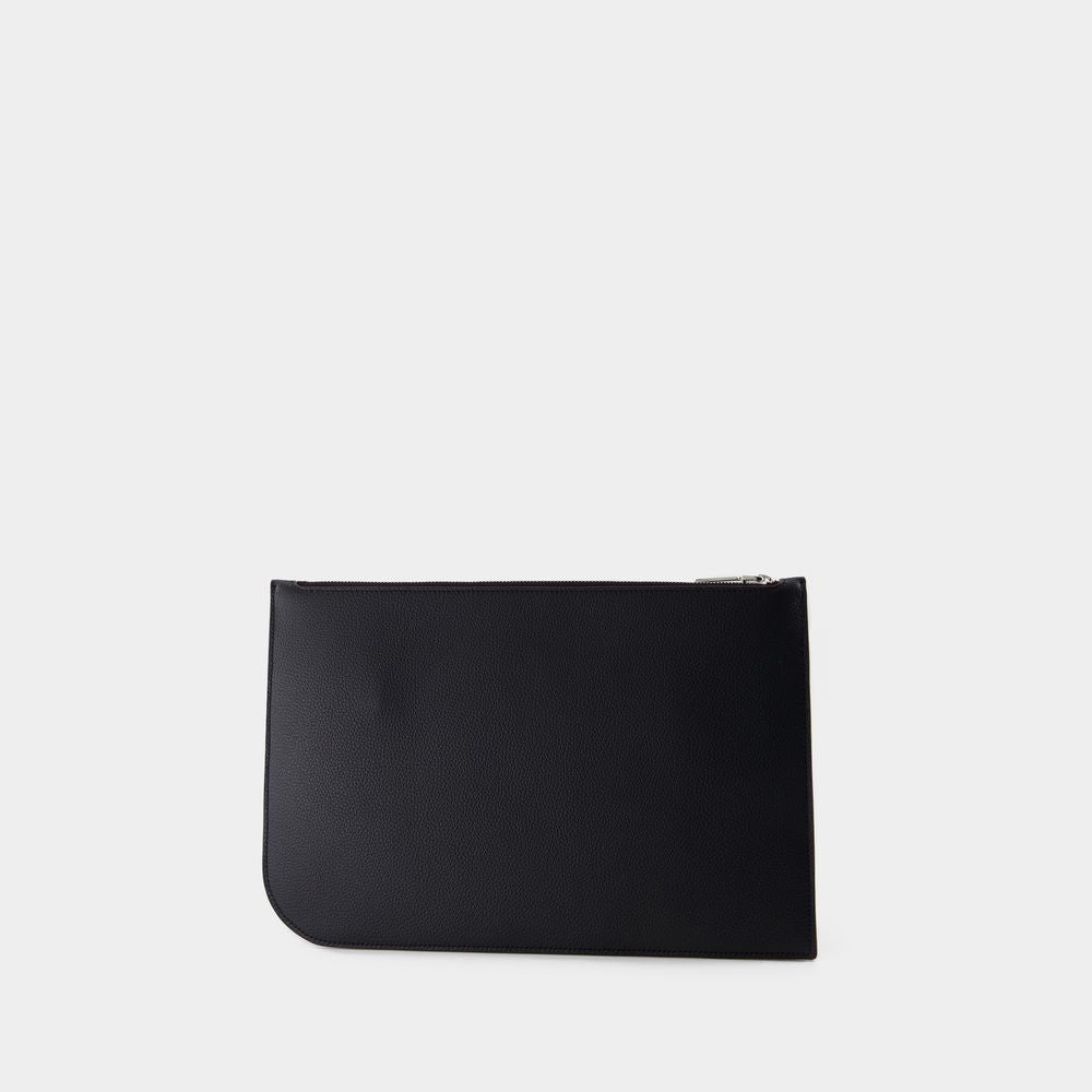 Alexander Mcqueen L Sling Crossbody - Leather - Black