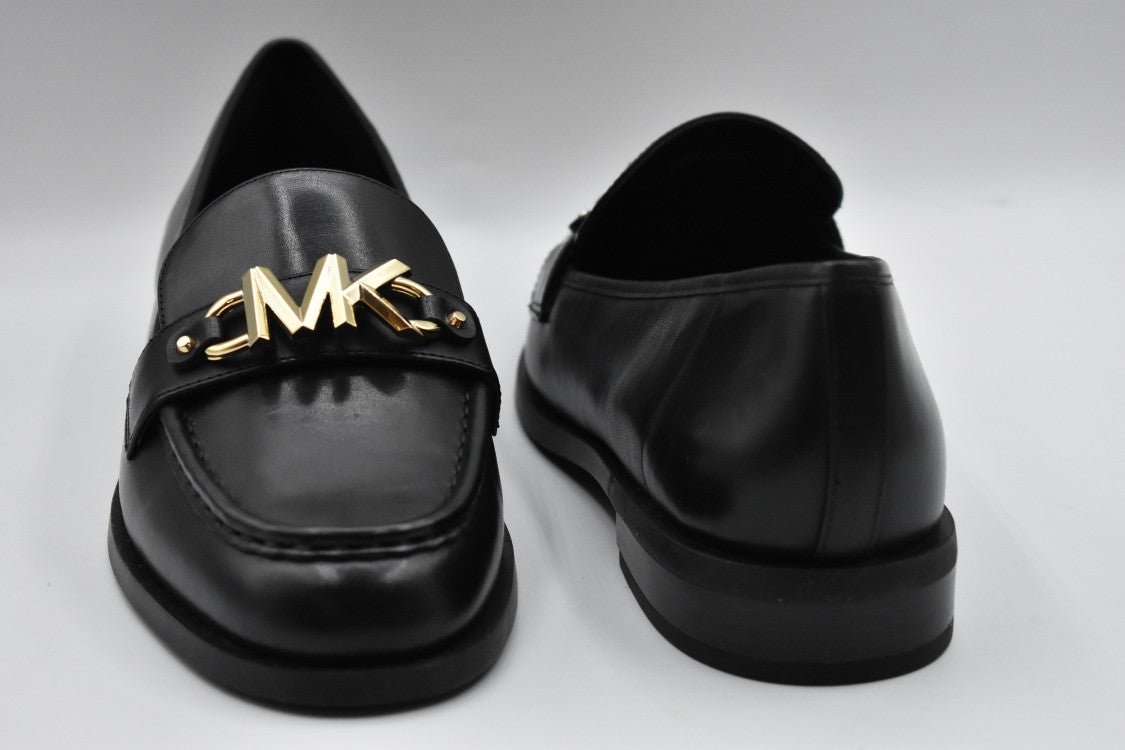 Michael Kors Laced Flat Shoes With Gold Accent