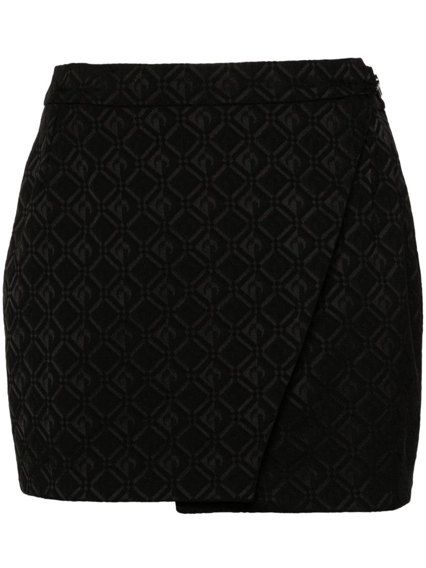 Marine Serre Moon Jacquard Miniskirt