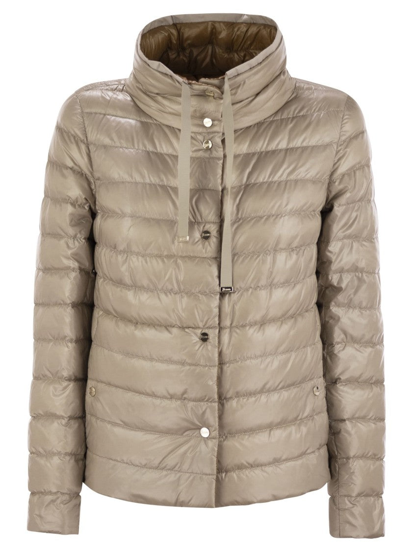 Herno Reversible Jacket In Ultralight Nylon