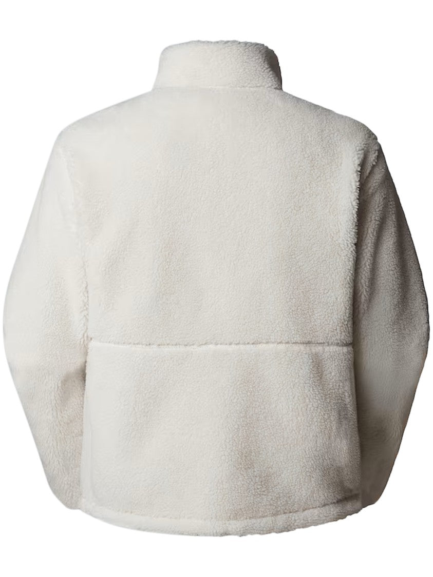 The North Face Plush Textured Jacket With Full-Zip Front