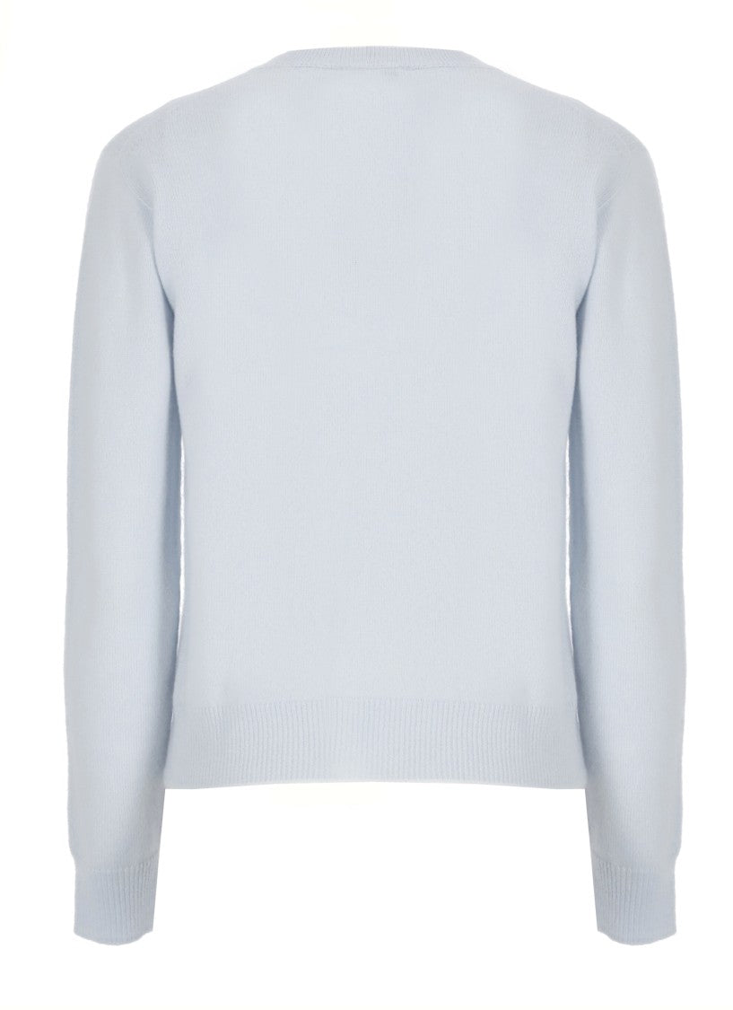Vanisé Light Blue Cashmere Cardigan