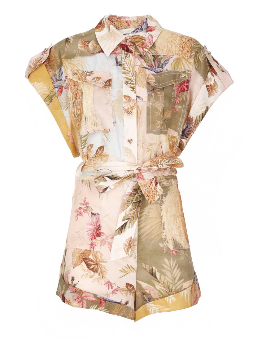 Zimmermann Ascension Cuffed Jumpsuit