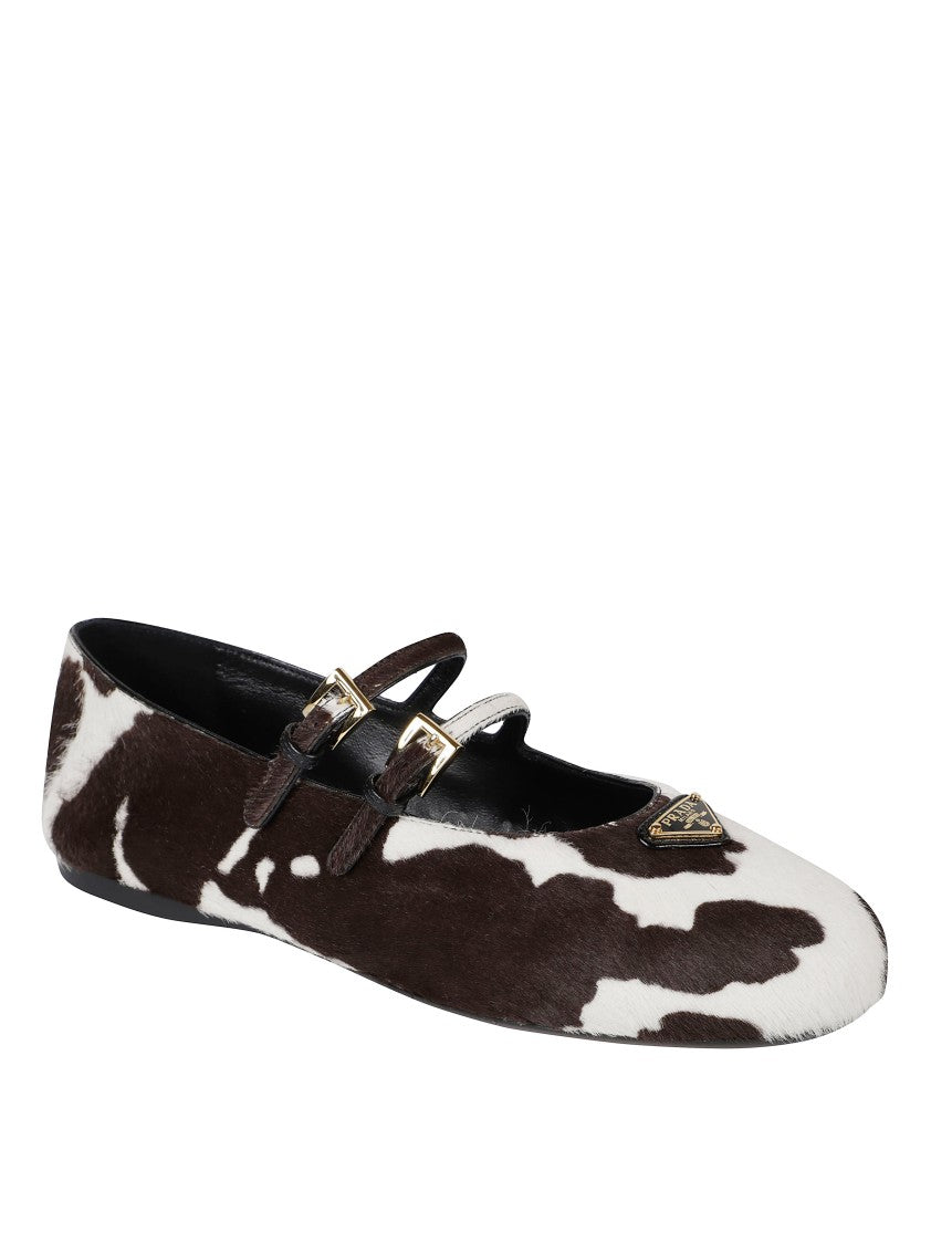 Prada Pointed Toe Flat Shoes