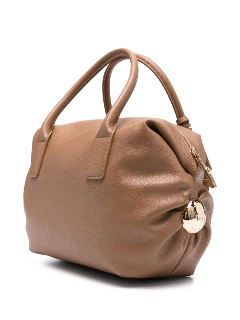 Liu Jo Soft Pebbled Handbag With Dual Handles