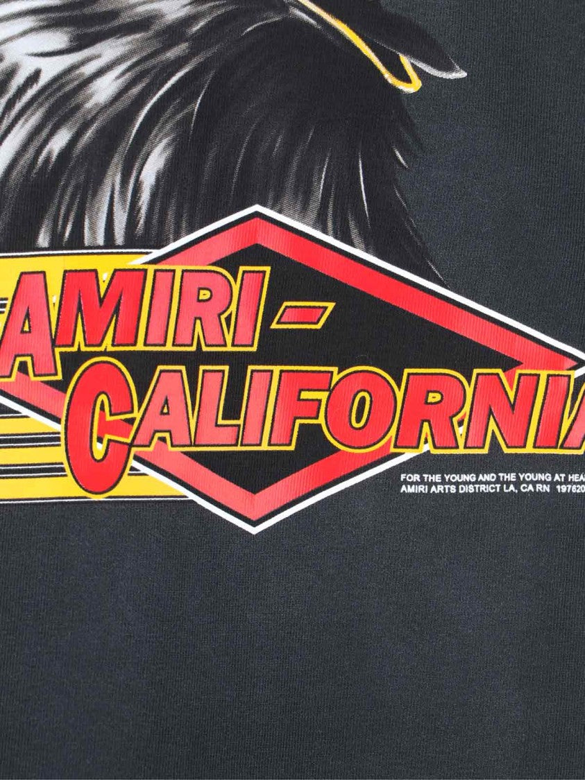Amiri "Eagle" T-Shirt Black