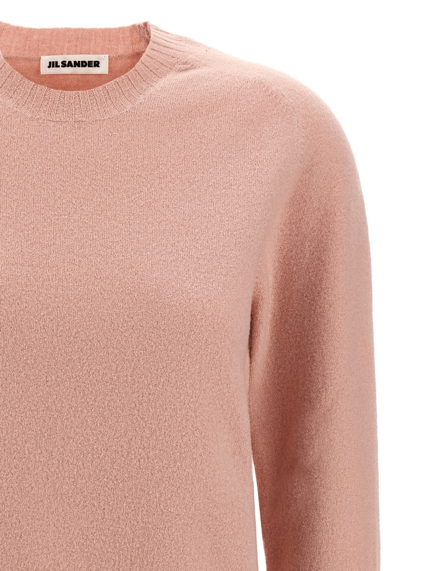 Jil Sander Classic Crew Neck Wool Sweater
