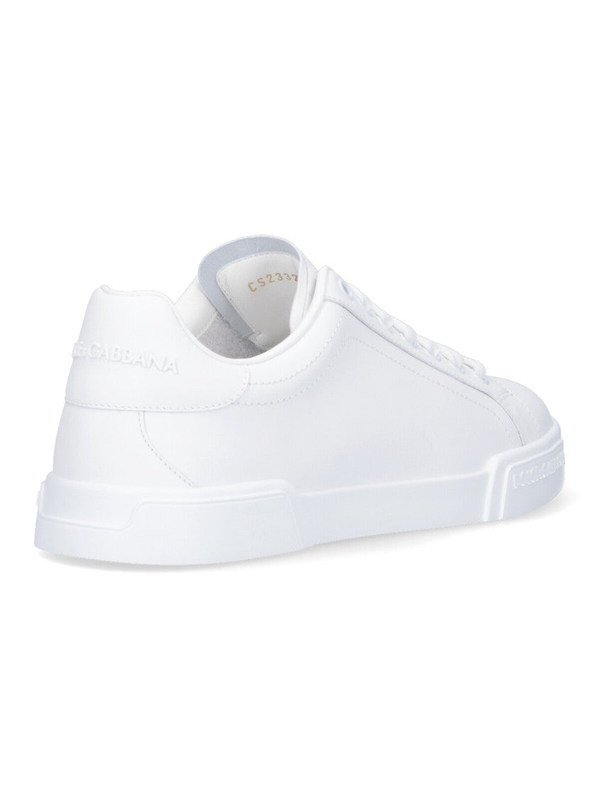 Dolce & Gabbana 'Portofino Vintage' Sneakers – White