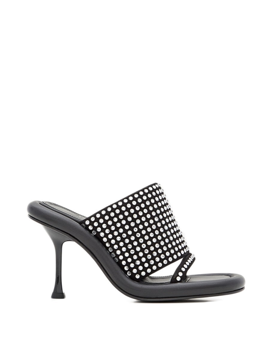 J. W. Anderson 90Mm Bumper Rhinestone Mules