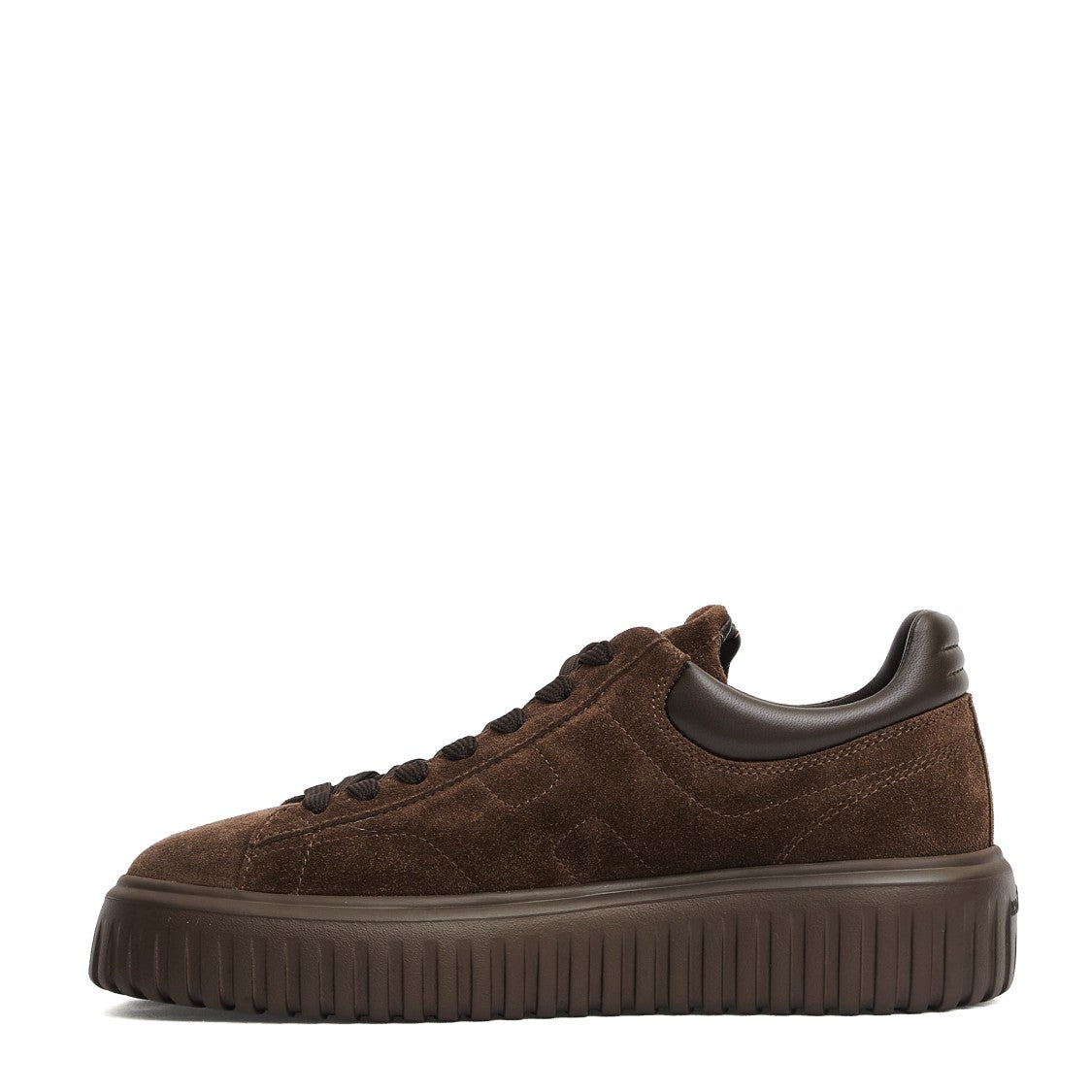 Hogan H Stripes Cam Brown Sneakers