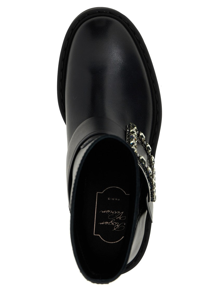 Roger Vivier 'Viv Rangers' Ankle Boots
