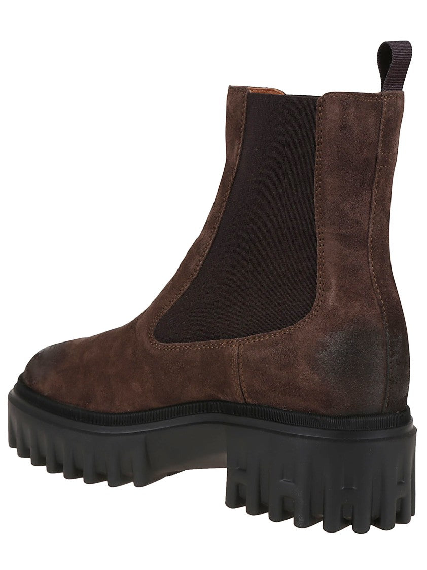 Hogan H700 Suede Chelsea Boots
