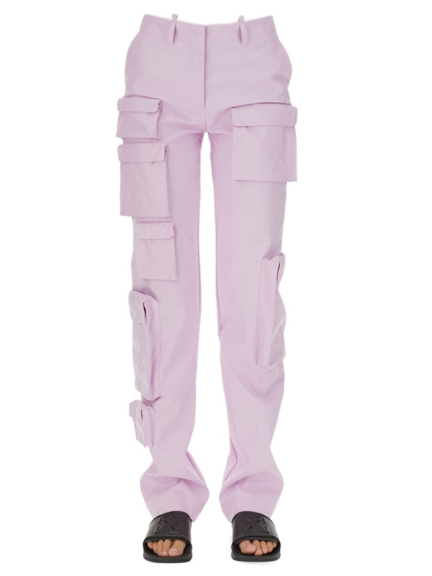 Off-White Straight-Leg Cargo Pants