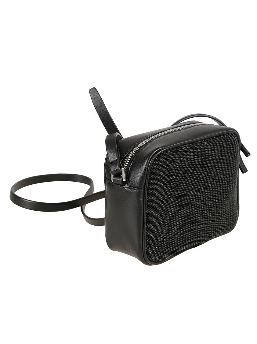 Fabiana Filippi Compact Textured Leather Bag With Adjustable Strap