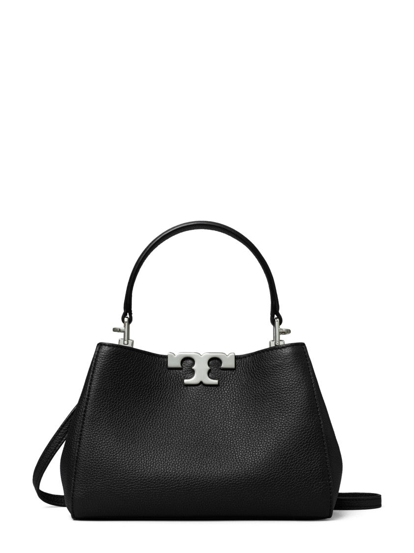 Tory Burch Eleanor Pebbled Mini Satchel With Carrying Options