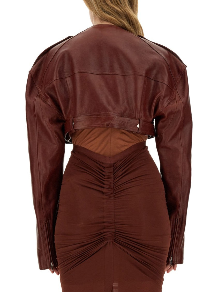 Rick Owens Leather Jacket