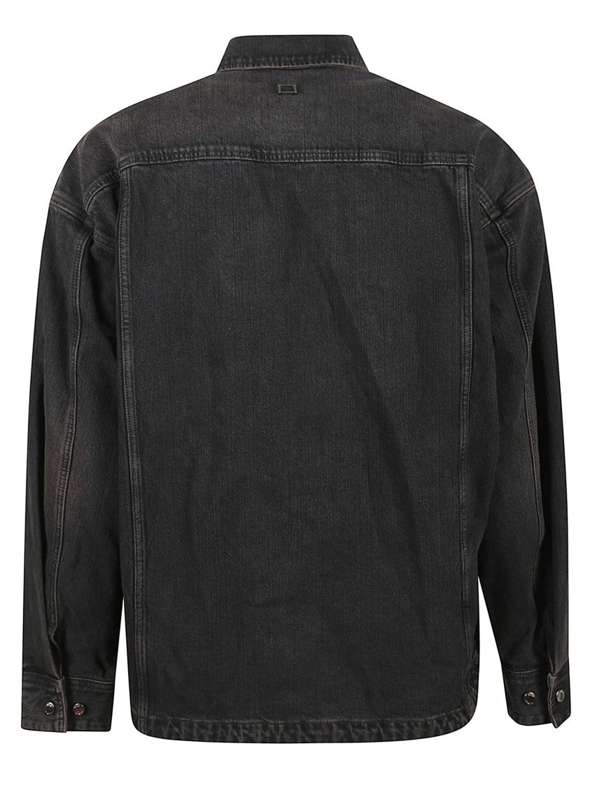 Wooyoungmi Relaxed Fit Denim Shirt With Vintage Appeal