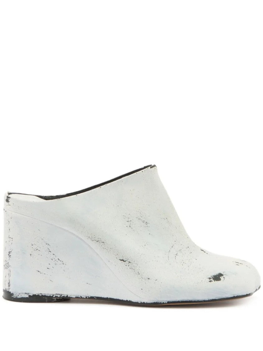 Mm6 By Maison Margiela Leather Mules