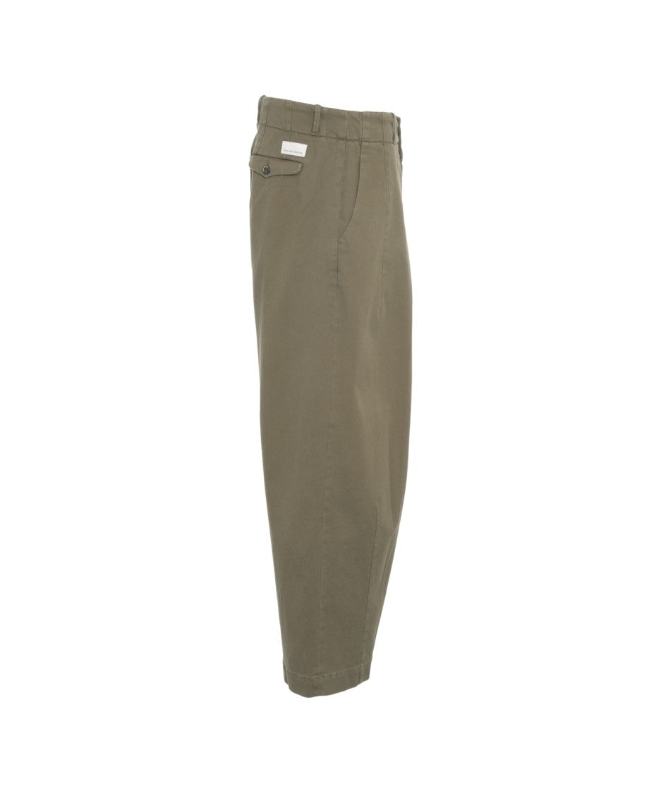 Nine In The Morning High Waist Wide Leg Trousers With Clean Silhouette