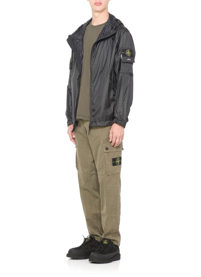 Stone Island Round-Neck Cotton T-Shirt