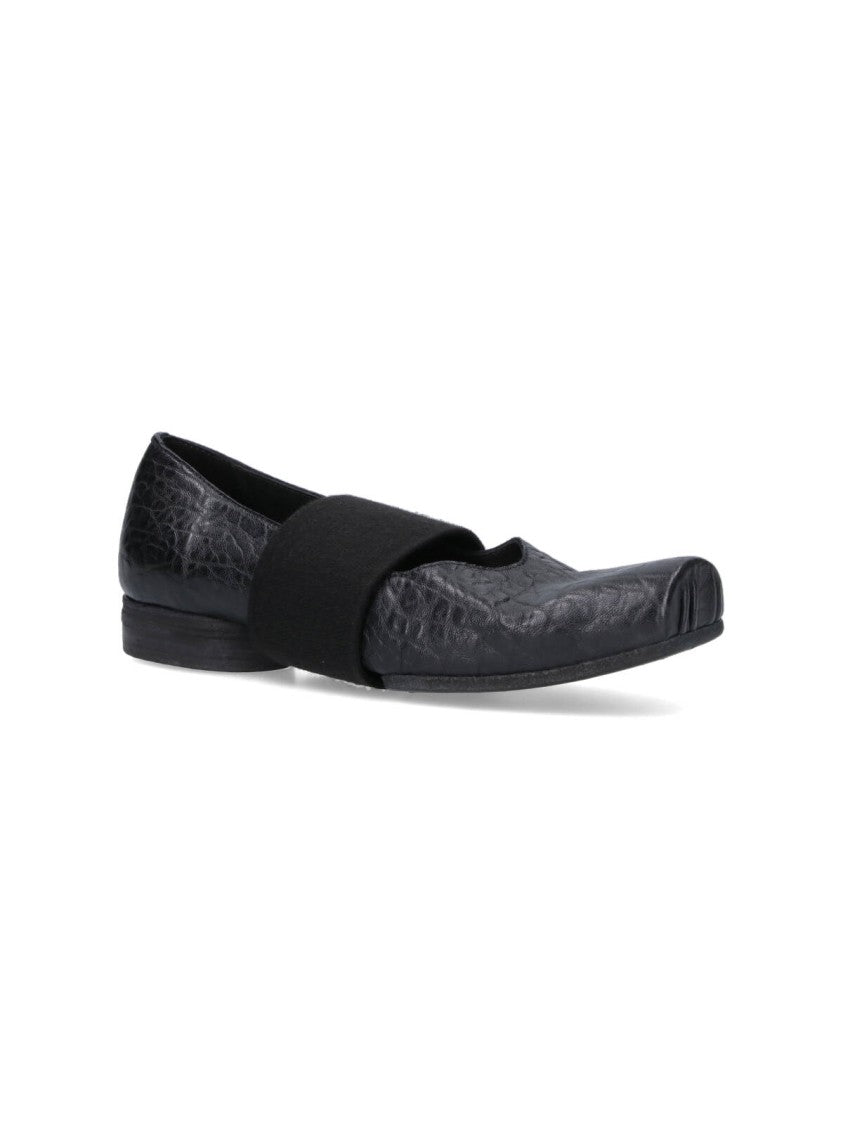 Uma Wang Heeled Ballerinas – Black