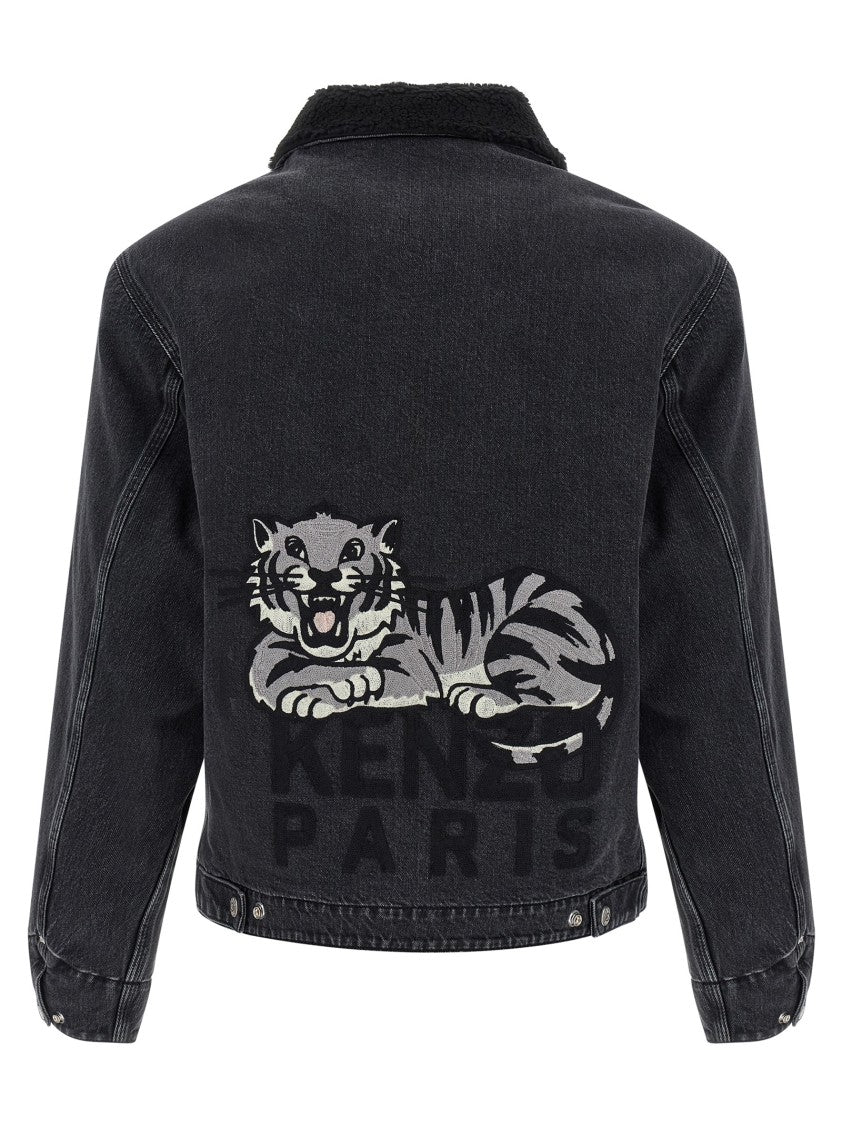 Kenzo Happy Tiger' Denim Jacket