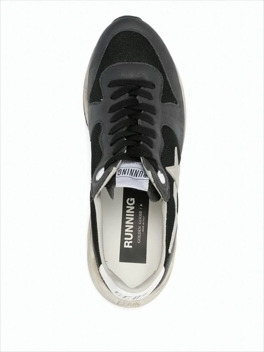 Golden Goose Chunky Sole Sneakers With Off-White Accents