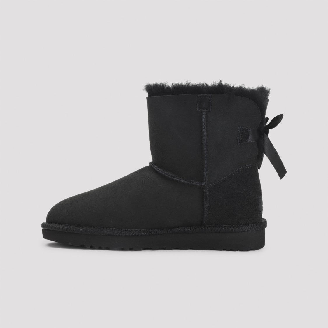 Ugg Black Suede Ankle Boots