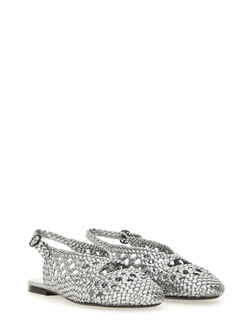 Hereu Empuria Metallic Slingback Sandal