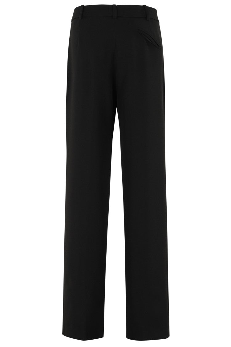 Federica Tosi Wide-Leg Cady Pants