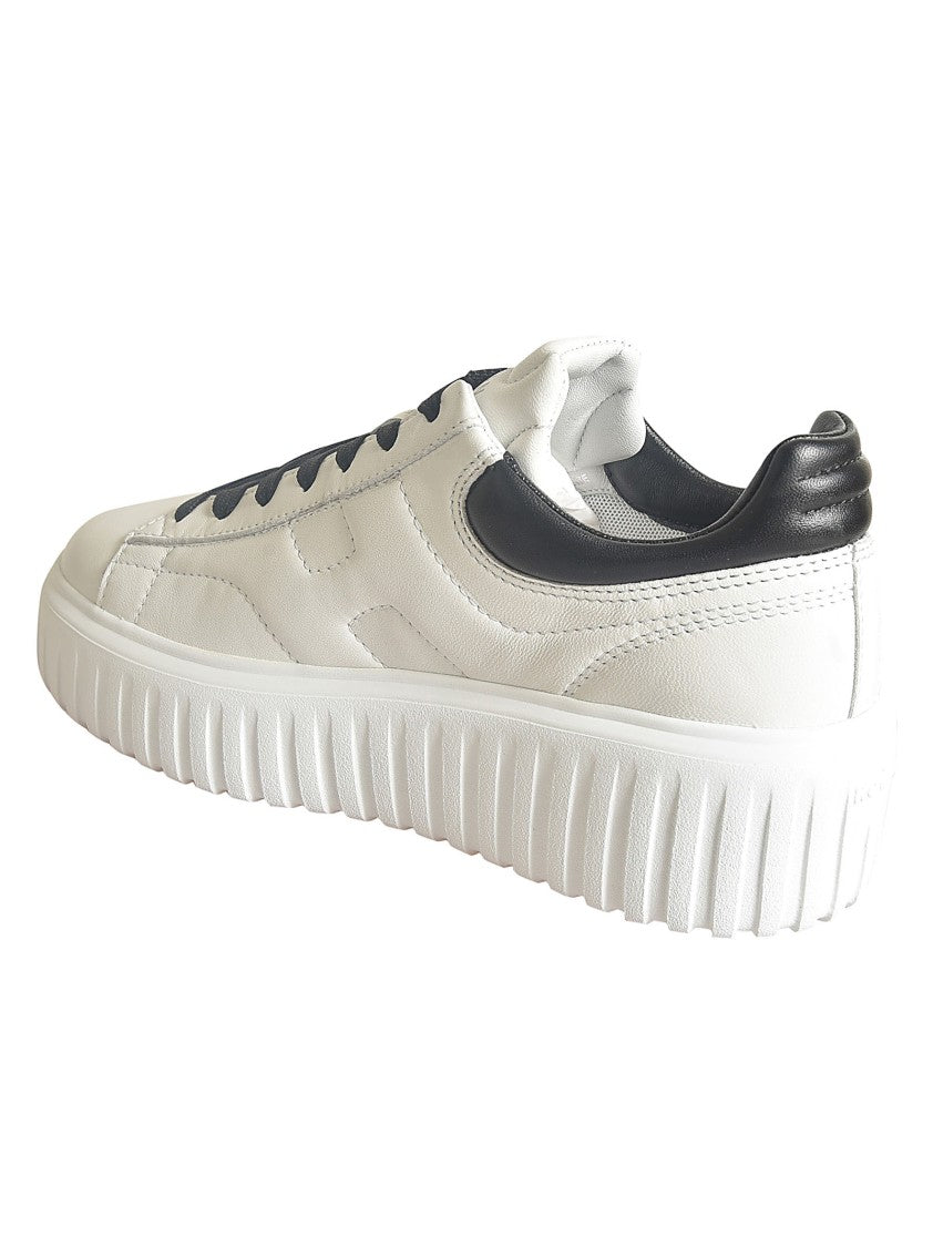 Hogan H645 White Leather Sneakers