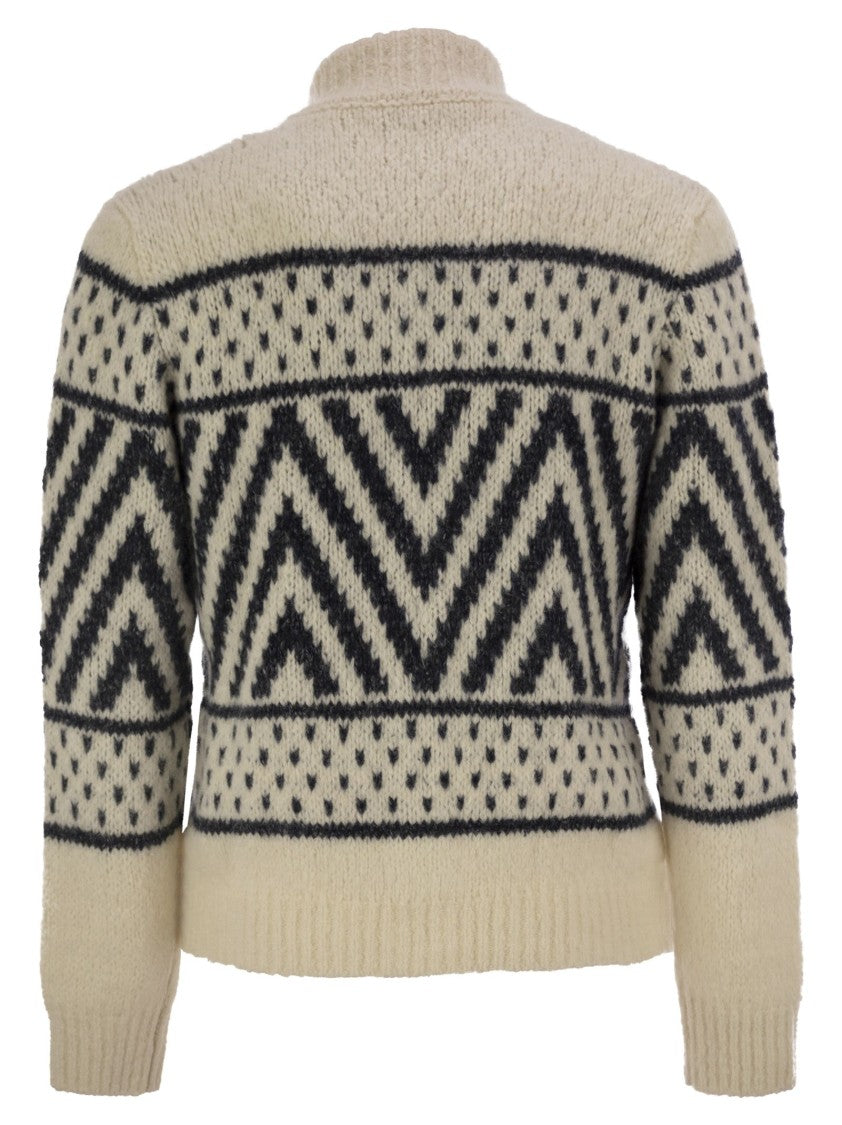 Peserico Alpaca And Cotton Yarn Jersey
