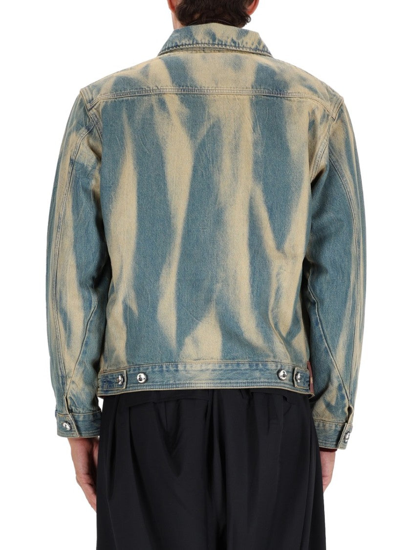 Vivienne Westwood Boxy Cropped Denim Jacket