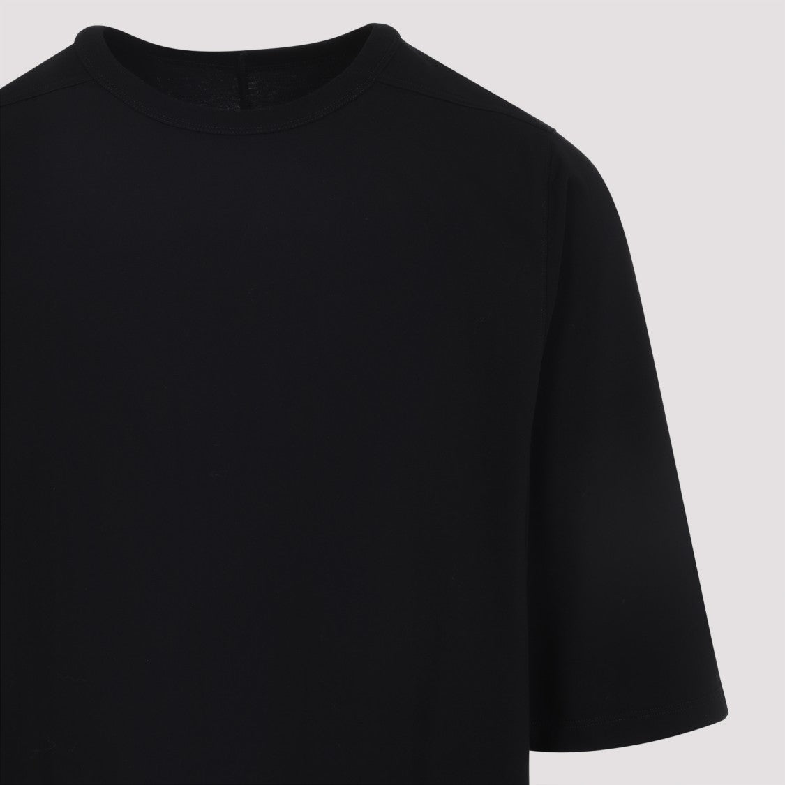 Rick Owens Relaxed Fit Oversized T-Shirt With Classic Crew Neckline